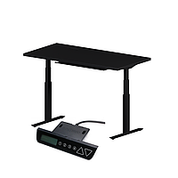 База подъемного стола со столешницей и кабель-каналом 2-Stand EPI EE RD3 S650/586 AC=ON H4Pos ECS+ Black