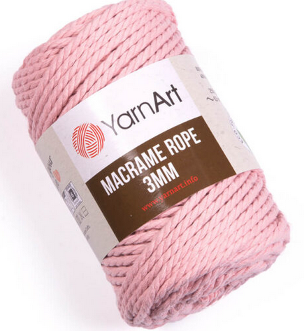 Пряжа Macrame Rope Yarnart 3мм-762