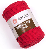Пряжа Macrame Rope Yarnart 3мм-773