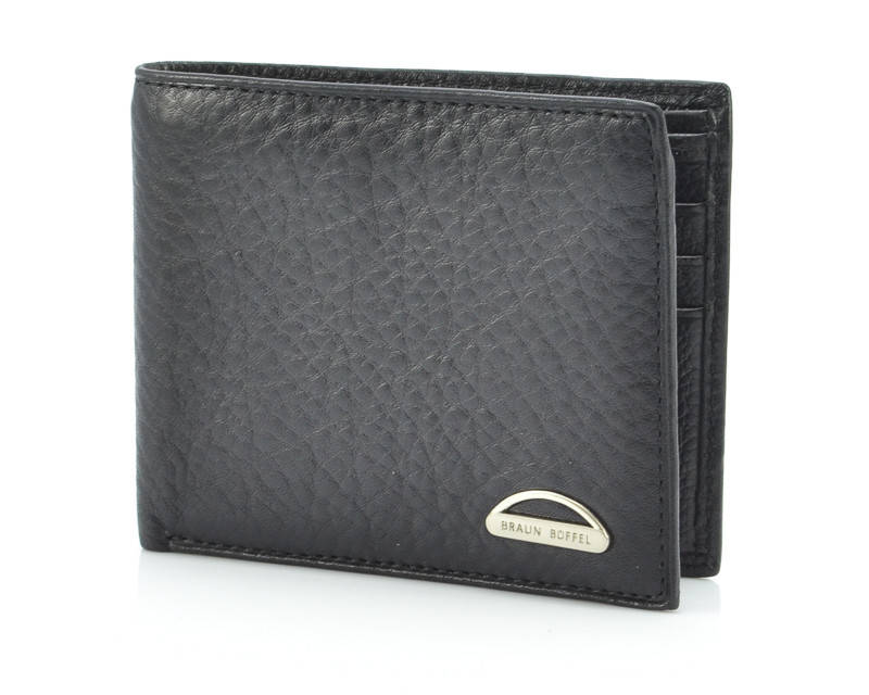 

Тонкое кожаное портмоне Braun Buffel 9907, Черный