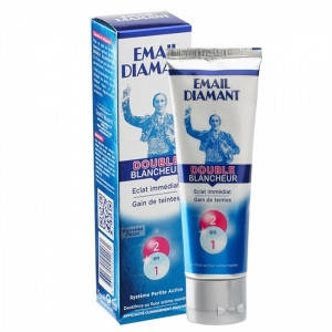

​​​​​​​Email Diamond Double Blancheur - отбеливающая зубная паста, 75 мл