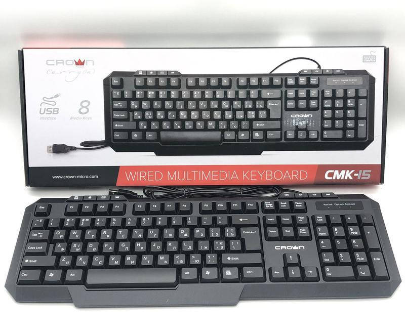

Провідна клавіатура Crown CMK-15