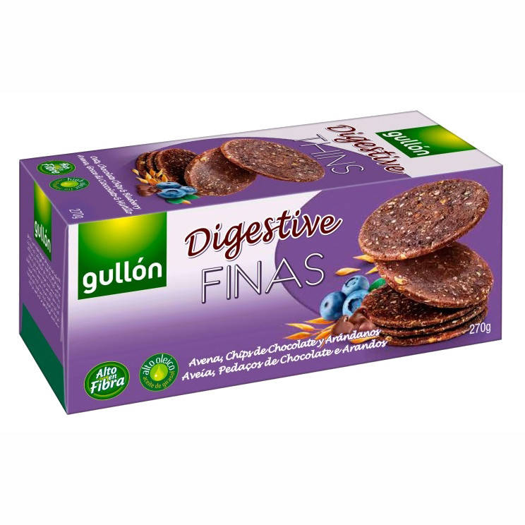 

Печенье GULLON Digestive Thins Finas, 270 г, 12шт/ящ