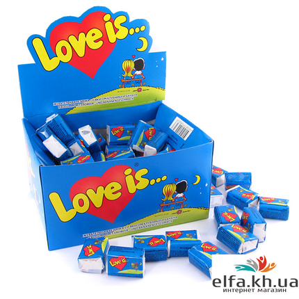 Жуйки Love is Банан-Полуниця, фото 2