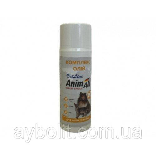 Комплекс масел AnimAll VetLine, черный тмин/кунжут/льон, 100 мл