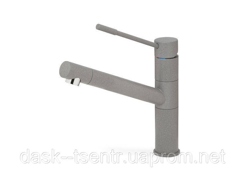 Змішувач гранітний ELLECI Sava titanium 73