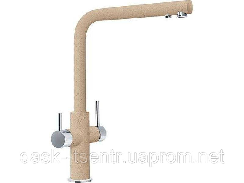 Змішувач Franke 115.0370.709 Neptune Clear Water хром/бежевий