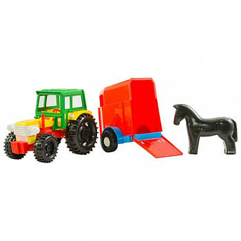 Трактор із причепом Wader (39009)