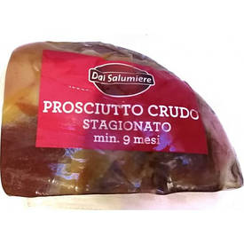 Прошуто вагове  Dal Salumiere Prosciutto Crudo Stagionato 9 місяців (ціна вказана за 1 кг)