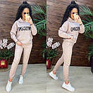 Жіночий спортивний костюм з вільним худі та звуженими штанами на манжетах (р. S-XL) 11so2009, фото 2