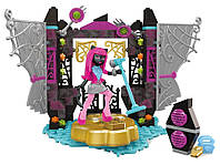 Мега блокс Кэтти Нуар сцена Mega Construx Monster High Stage Fright Building Set