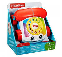 Игрушка каталка Веселый телефон Fisher-Price Chatter Telephone