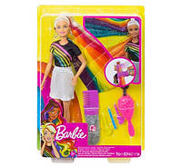 Барби Радужная сияние волос Barbie Rainbow Sparkle Hair Doll FXN96