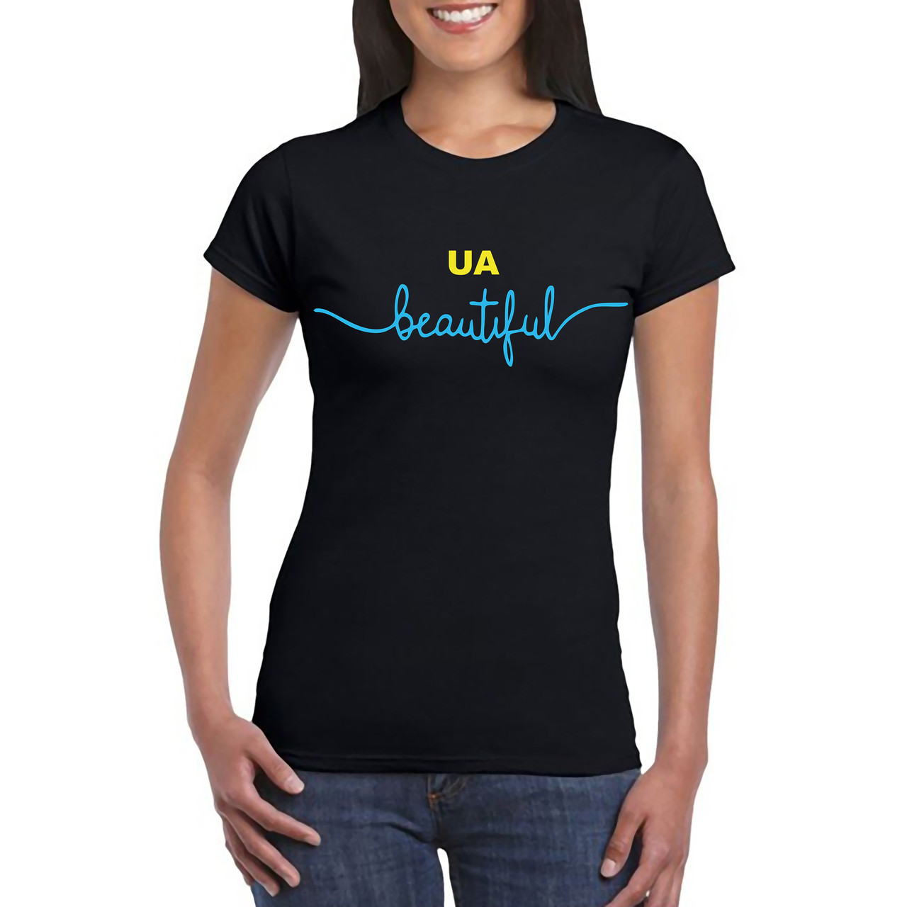 Футболка з принтом "UA Beautiful" 2 Push IT