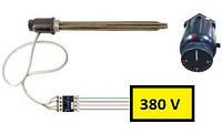 Блок тэн с терморегулятором, для котла отопления 7,5 кВт