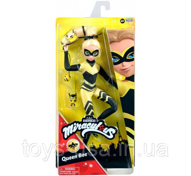 Лялька Квін Бі Miraculous Леді Баг і Супер-Кіт 26 см Miraculous Queen Bee S2, фото 1