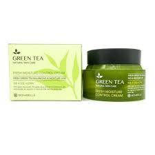 Крем для обличчя ЗЕЛЕНИЙ ЧАЙ [BONIBELLE] Green Tea Fresh Moisture Control Cream,80 мл(497161), фото 1
