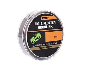 Поводочний матеріал для Зиг-Ріг Fox Zig & Floater Hooklink 10lb/0.26mm
