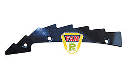 Планка ротора ліва зубчаста 460х135х6, 782505 Claas