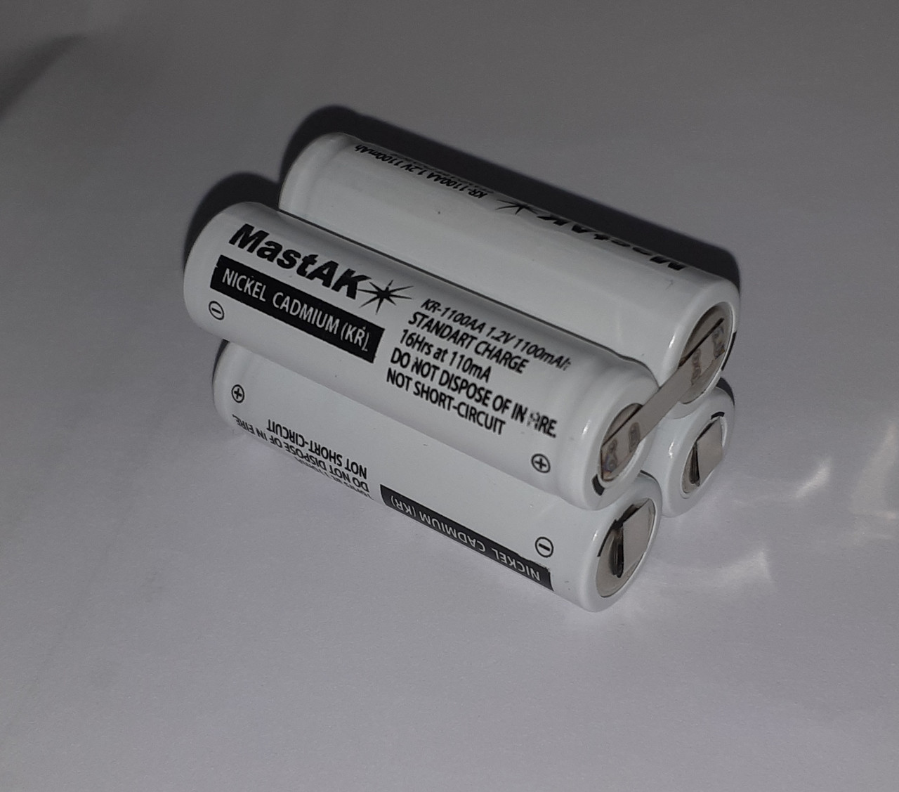 Аккумуляторная сборка 4,8V 800mAh (Ni-Cd) 2+2 - фото 1 - id-p1622743988