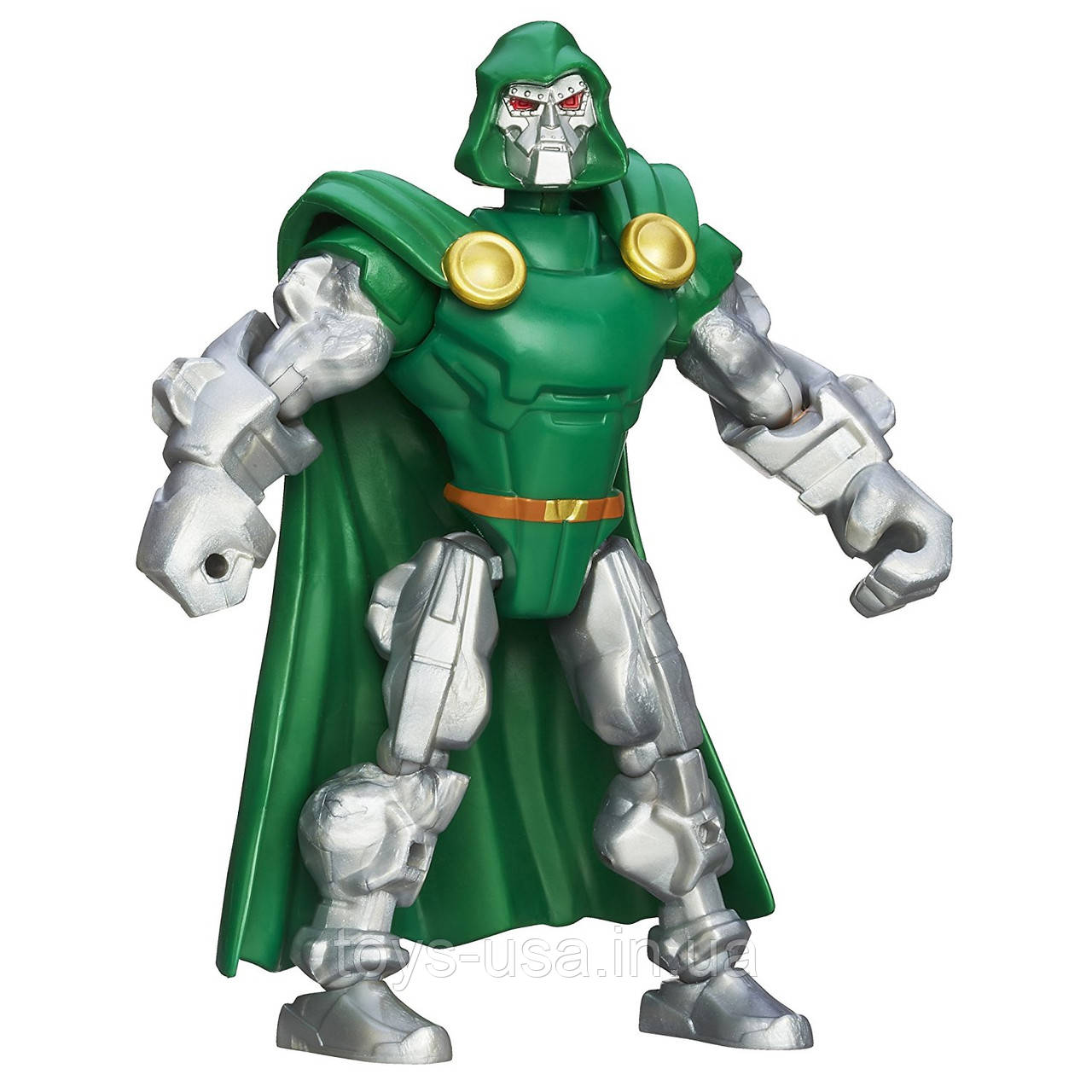 Фігурка-конструктор 16СМ Доктор Дум "Людина Павук" - Doctor Doom, Marvel, Mashers, Hasbro