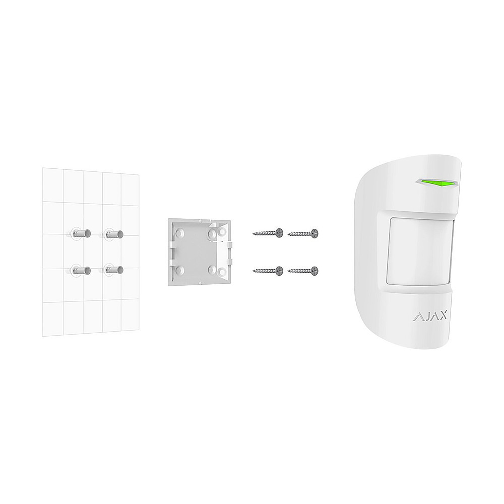 Кріпильна панель SmartBracket для MotionProtect CombiProtect біла, фото 1