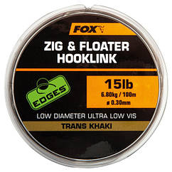 Поводочний матеріал для Зиг-Ріг Fox Zig & Floater Hooklink 15lb/0.30mm