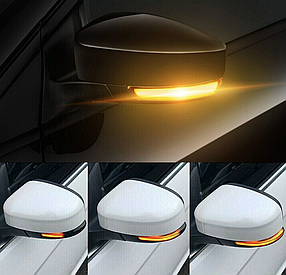 LED динамічний сигнал (покажчик) повороту у дзеркало FORD (Форд) Focus MK2/MK3/MK3.5, Mondeo MK4