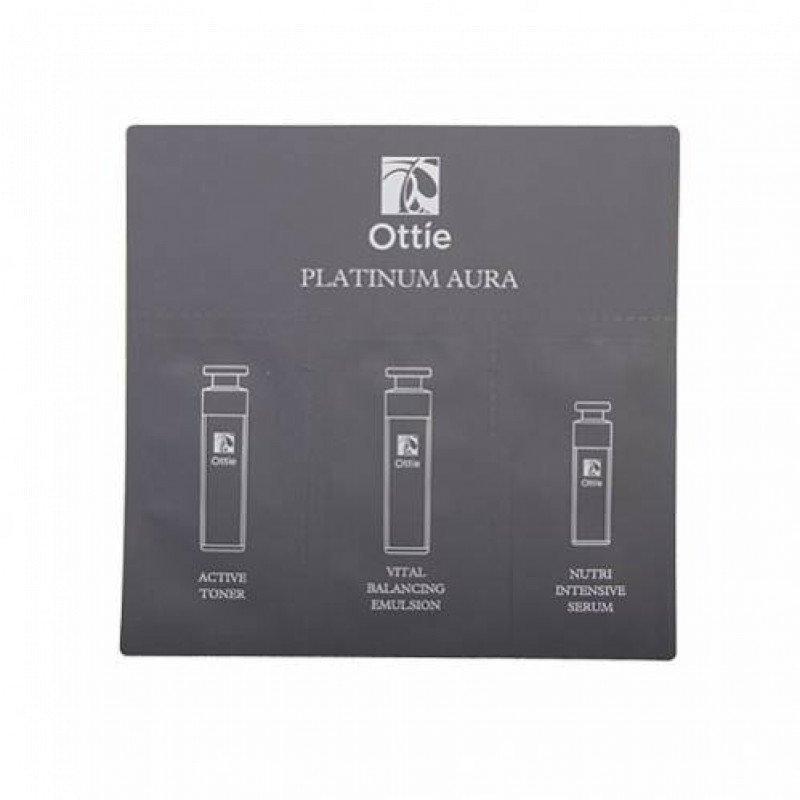 Тестер Ottie Platinum Aura Антивозрастная Сыворотка Премиум с Черной ...