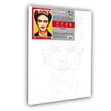 Набір, картина за номерами "Фріда", 40*50 см., SANTI, фото 2