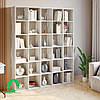 Стелаж для дому та офісу на 30 комірок Стелаж для іграшок з ДСП, фото 7