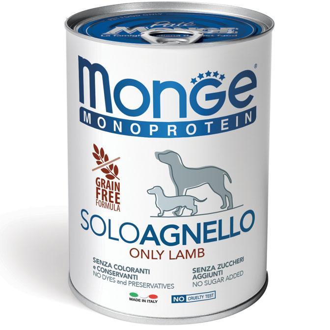 Monge SOLO 100% ягня 400 гр.