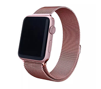 Миланский сетчатый ремешок Primo для Apple Watch 38mm / 40mm / 41mm - Rose Gold