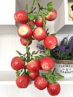 Штучні яблука. Муляж яблук косичка ( 40 см ), фото 3