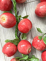 Штучні яблука. Муляж яблук косичка ( 40 см ), фото 6