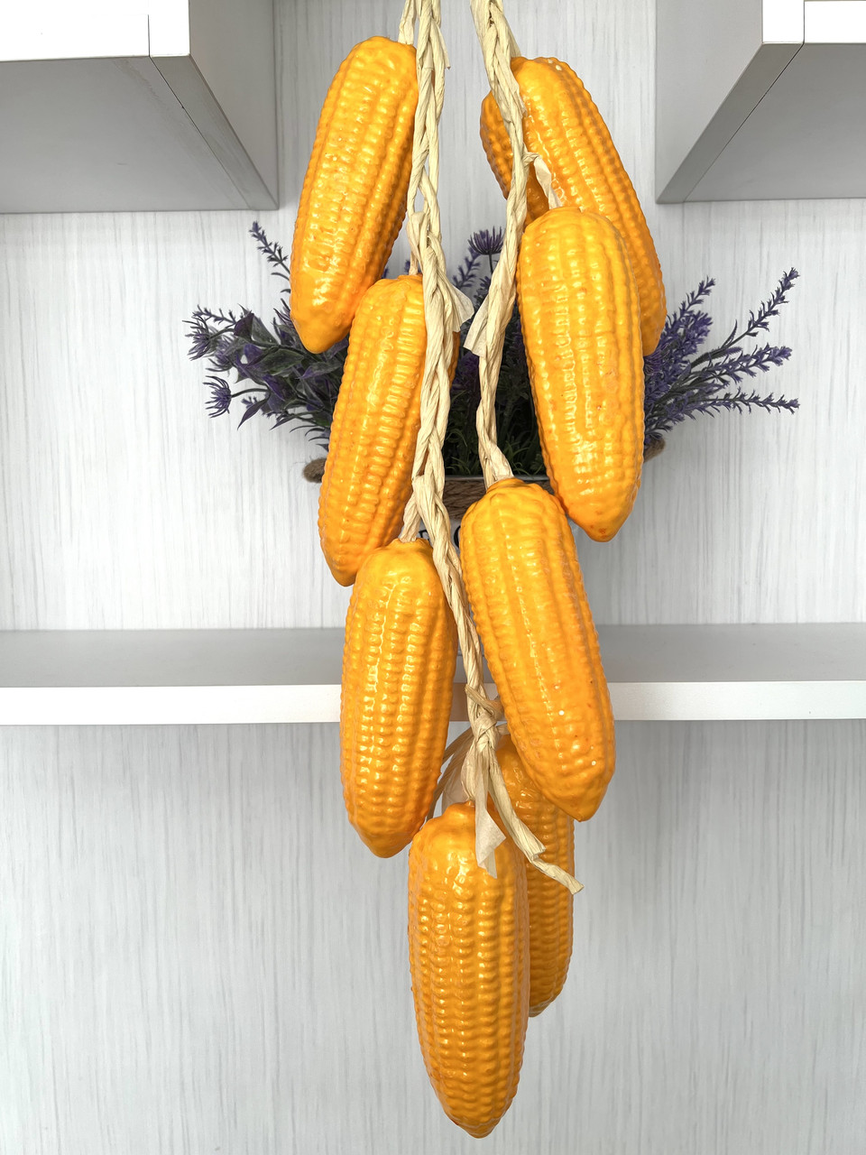 Декоративна кукурудза, муляж кукурудзи на в'язці (4 шт.)