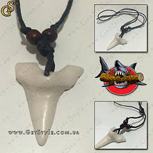 Прикраса на шию Зуб Акули - "Shark Tooth" - оберіг захисту!