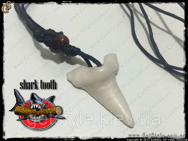 Украшение на шею Зуб Акулы - "Shark Tooth" - оберег защиты! - фото 5 - id-p262743698