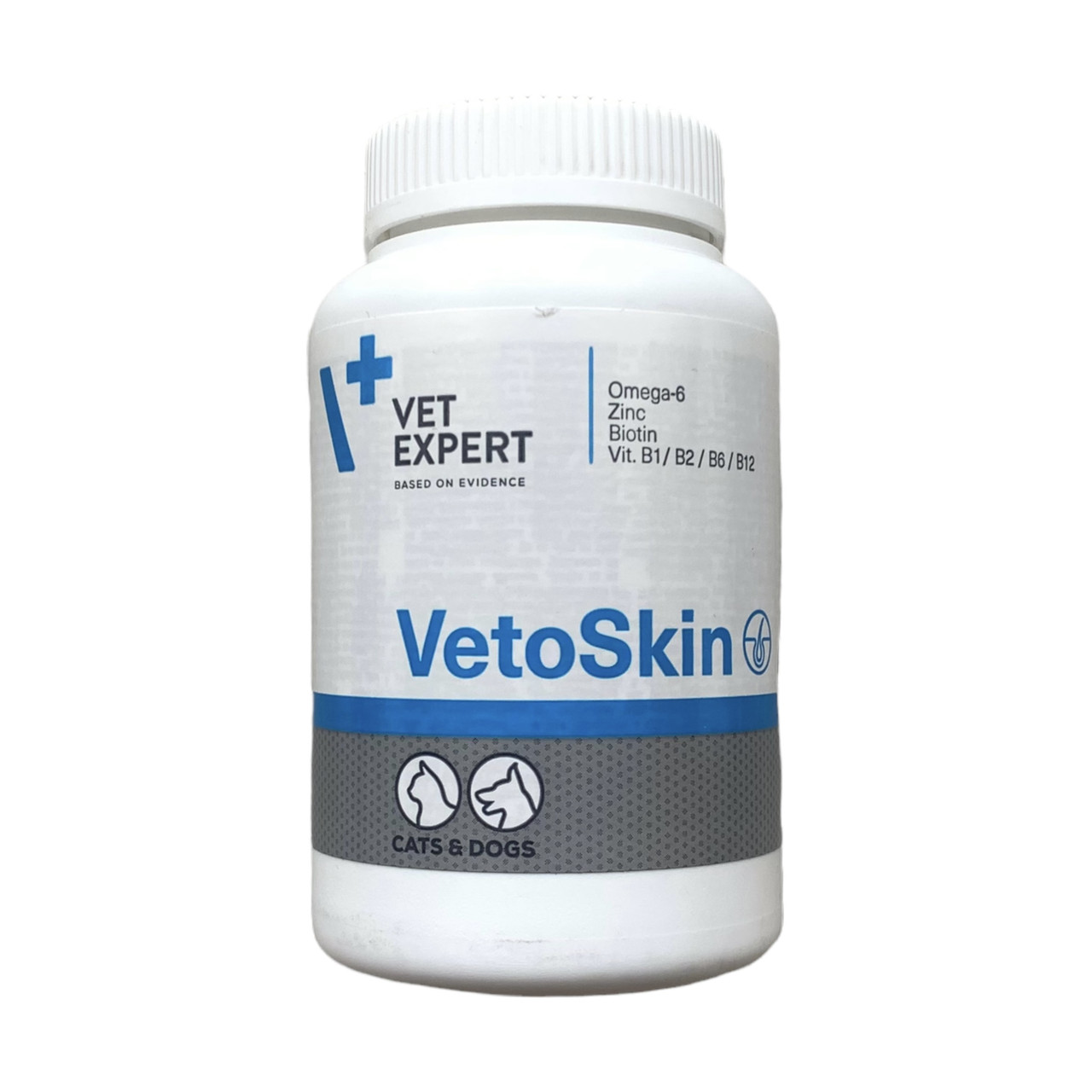 VetExpert VetoSkin ВетоСкін 60капс - Харчова добавка для здоров'я шкіри та вовни кішок та собак