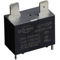 Реле QY102F-012DC-HS 20A 1A coil 12VDC