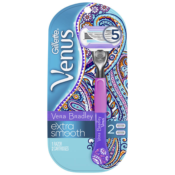 Станок для гоління Venus Vera Bradley жіночий 1 шт + 2 касети
