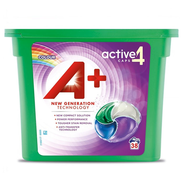 Капсули для прання A+ Colour 4в1 38 шт