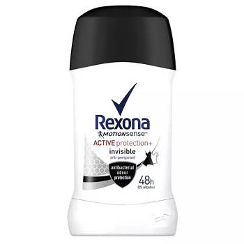 Дезодорант антиперспірант Rexona Active Protection + Invisible жіночий 40 г