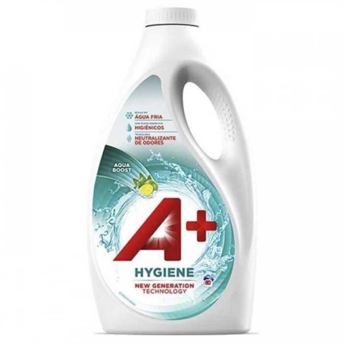 Гель для прання A+ Hygiene 4 л 80 циклів прання
