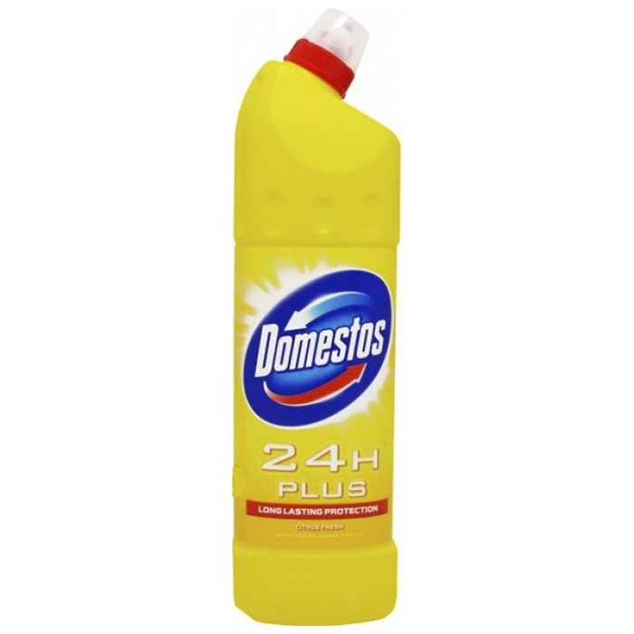 Гель для чищення унітазу Domestos Лимон 1250 мл від іржі та каменю