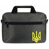 Сумка для ноутбука Porto 12'' PN12 TRIZUB DarkGreen (PN12GP_TRIZ) - Вища Якість та Гарантія!