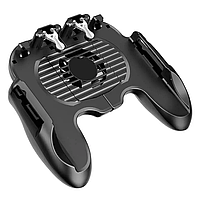Игровой контроллер для телефона с охлаждением XO-H6A Radiaotor handle (Plug-in) Черный
