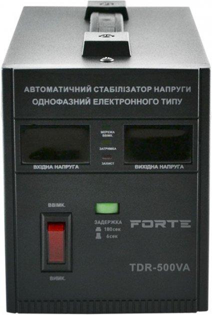 Релейний стабілізатор Forte TDR-500VA (500 вт) однофазний 38095