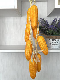 В'язання кукурудзи. Кукурудза декоративна (50 см, 4 качанці)