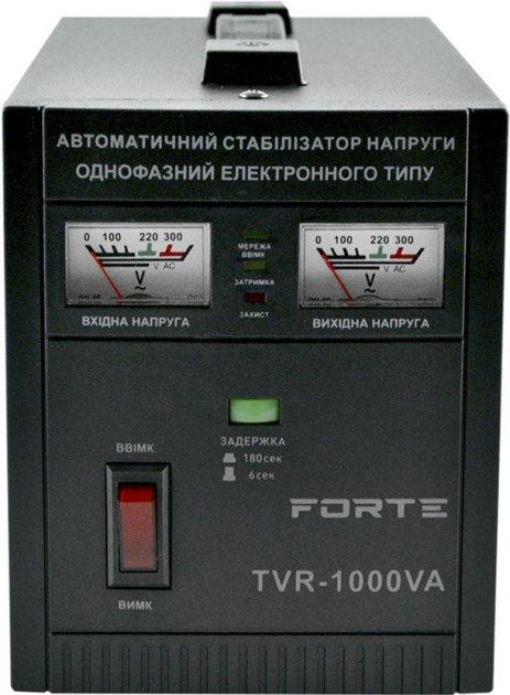 Релейний напруги стабілізатор Forte TVR-1000VA (1 квт) однофазний Аналоговий вольтметр 28985